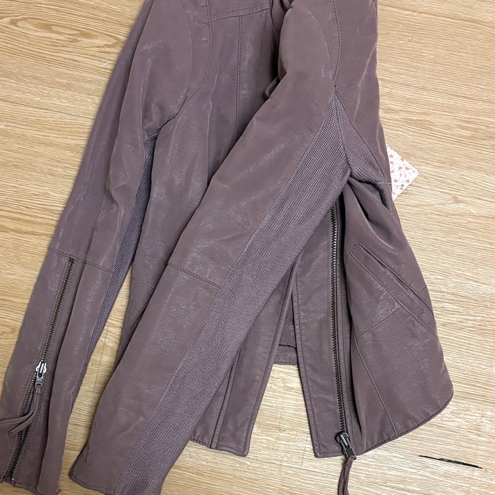 Clean & Minimal Jacket in Dusk by Free People NWT SIZE 4 - Picture 4 of 6